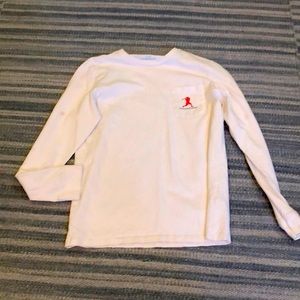 White Vineyard Vines Lax long sleeve shirt